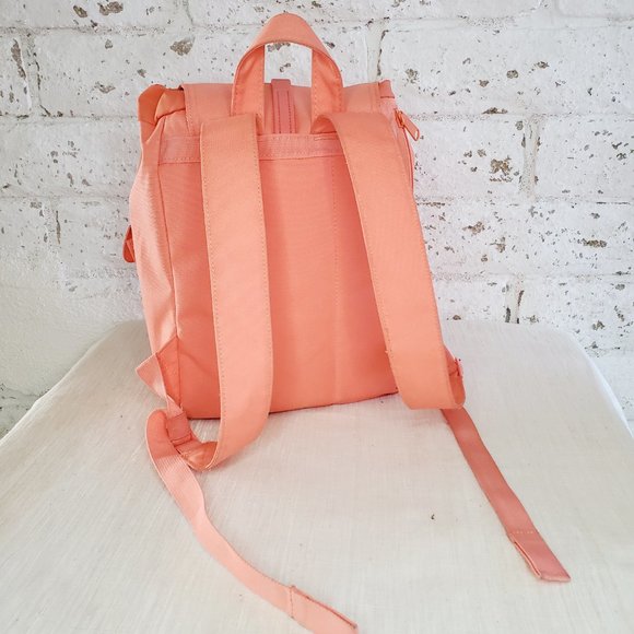 Herschel Supply Co.| Dawson Extra Small 13" Coral Peach Backpack Travel Bag - Picture 2 of 13